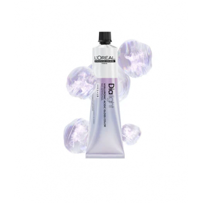 Βαφή μαλλιών Loreal Professionel Dia light Hyaluronic Acidic Gloss Color No Ammonia 9.82 Milkshake Ξανθό Πολύ Ανοιχτό Μόκα Ιριζέ 60ml