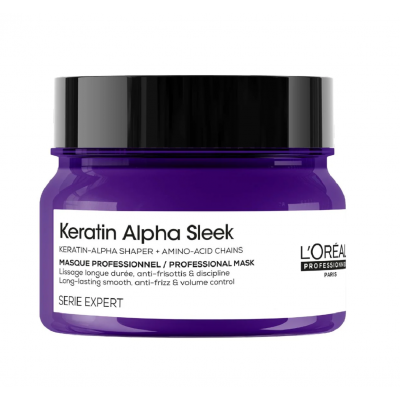 Μάσκα Μαλλιών L΄Oreal Professionnel Serie Expert Keratin Alpha Sleek 500ml