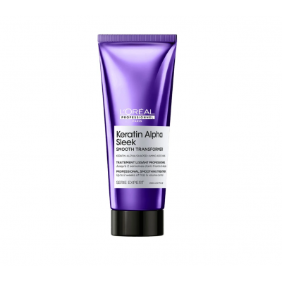 Θεραπεία Λείανσης Μαλλιών L΄Oreal Professionnel Serie Expert Keratin Alpha Sleek Smooth Transformer 200ml
