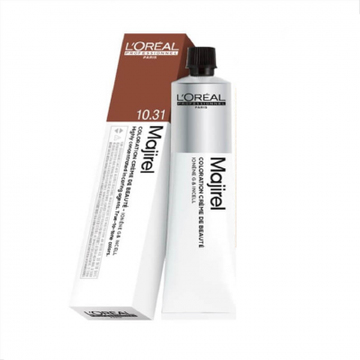Βαφή μαλλιών LOreal Professionnel Majirel Νο 10.31 Κατάξανθο ντορέ σαντρέ 60ml