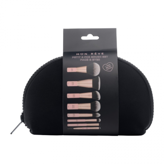 Σετ με 8 Πινέλα Μακιγιάζ σε Petit Έκδοση Mon Reve Les Petits Brush Set Face & Eyes
