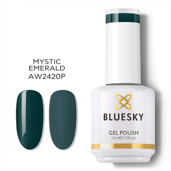 Ημιμόνιμο βερνίκι νυχιών Bluesky Mystic Emerald AW2420P