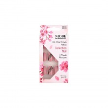 Τεχνητά Νύχια Με Κόλλα 24 τεμάχια 12063 Niobe Professional