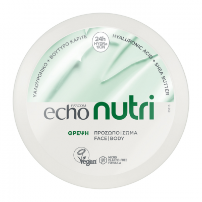 Farcom Echo Nutri Κρέμα Προσώπου και Σώματος Εντατικής Θρέψης 200ml