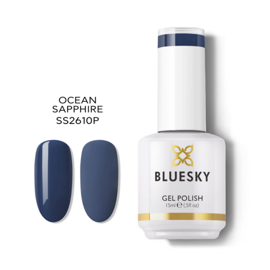 Ημιμόνιμο βερνίκι νυχιών Bluesky Ocean Sapphire SS2610P
