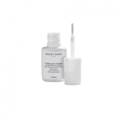 Κόλλα νυχιών Peggy Sage με πινέλο Nail Glue Clear with brush 6gr 146042