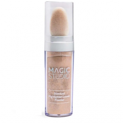 IDC Magic Studio Stardust Highlighter Γκλίτερ Προσώπου & Σώματος Σε Χρυσό Χρώμα  