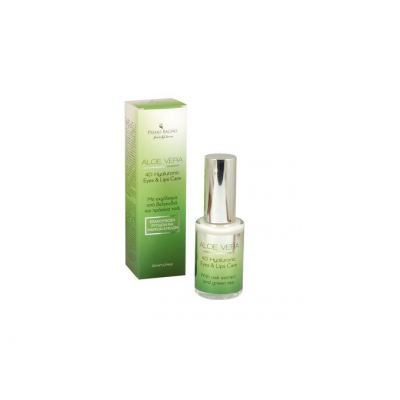 Ορός για την Περιοχή Γύρω από τα Μάτια και τα Χείλη Primo Bagno Aloe Vera 4D Hyaluronic Eyes and Lips Care 30ml