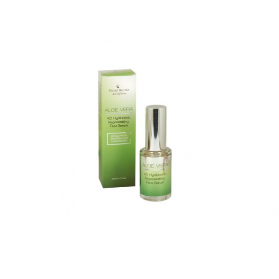 Ορός Προσώπου για Αναδόμηση Primo Bagno Aloe Vera 4D Hyaluronic Regenerating Face Serum 30ml