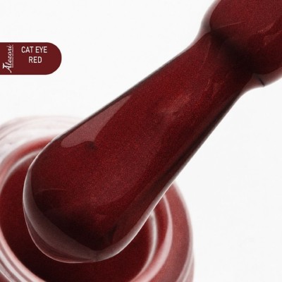 GEL POLISH CAT EYE RED ALEZORI 15ml