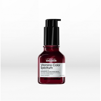 Serum Μαλλιών Λάμψης Για Όλους Τους Τύπους Βαμμένων Μαλλιών L’Oreal Professionnel Serie Expert Vitamino Color Spectrum Glass Shine Serum 50ml