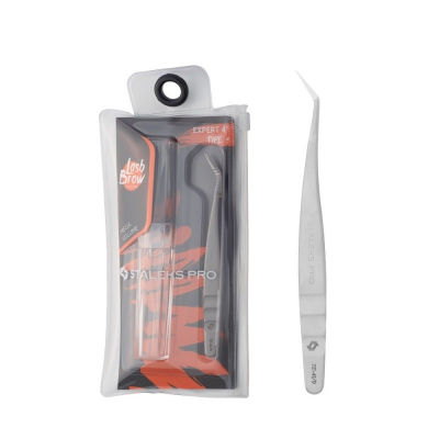 Τσιμπιδάκι Βλεφαρίδων Staleks Expert Eyelash Tweezers TE-41/9
