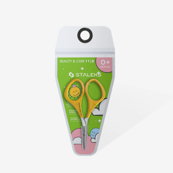 Ψαλιδάκι για Μωρά Staleks Beauty & Care Nail scissors for baby 0+  (11 - 8)
