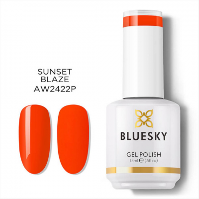 Ημιμόνιμο βερνίκι νυχιών Bluesky Sunset Blaze AW2422P