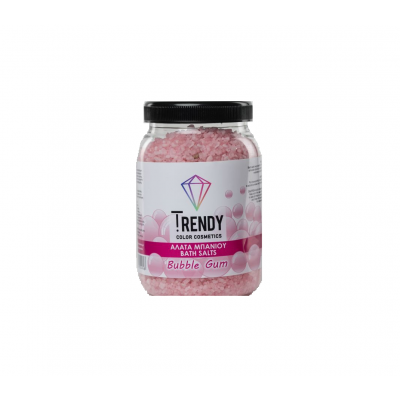 Άλατα Μπάνιου με Άρωμα Bubble Gum Trendy 1000gr