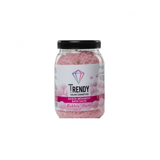 Άλατα Μπάνιου με Άρωμα Bubble Gum Trendy 1000gr