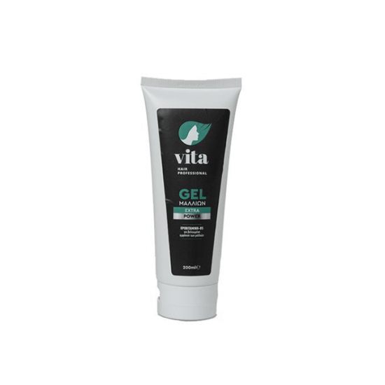 Τζελ Μαλλιών για Πολύ Δυνατό Κράτημα VITA Gel Extra Power 200ml