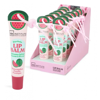 IDC INSTITUTE Μπρελόκ Lip Balm με γεύση Καρπούζι