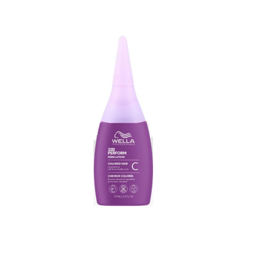 Λοσιόν Περμανάντ Wella Curl (C) για Βαμμένα και Εύθραυστα Μαλλιά  75ml
