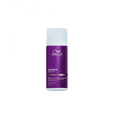 Σαμπουάν Μαλλιών για Έντονο Χρώμα Wella Professionals Ultimate Color Shampoo Sulfate Free 50ml