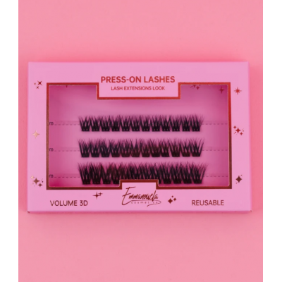 Τεχνητές Βλεφαρίδες Σε Τουφάκια Press-on Lashes Gorgeous Emmanouela Cosmetics