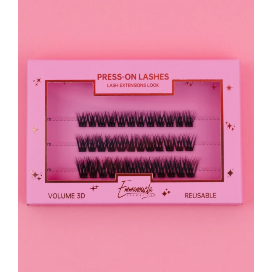 Τεχνητές Βλεφαρίδες Σε Τουφάκια Press-on Lashes Gorgeous Emmanouela Cosmetics