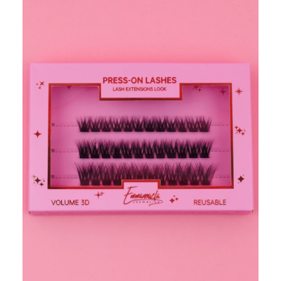 Τεχνητές Βλεφαρίδες Σε Τουφάκια Press-on Lashes Elegant Emmanouela Cosmetics