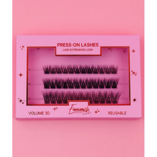 Τεχνητές Βλεφαρίδες Σε Τουφάκια Press-on Lashes Elegant Emmanouela Cosmetics