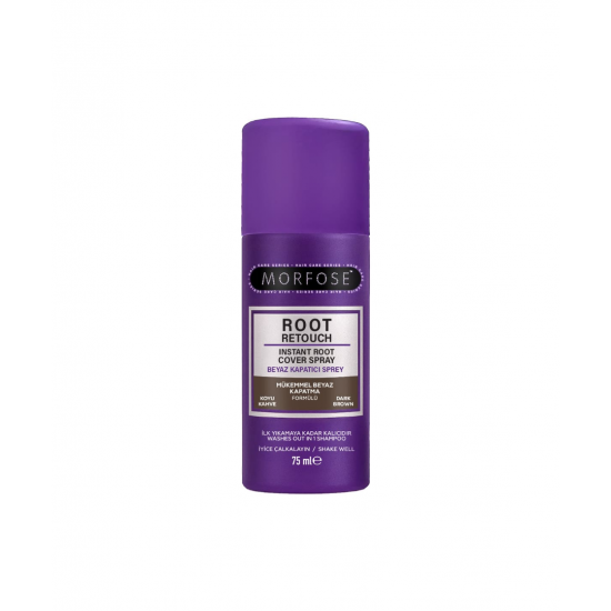 Morfose Root Retouch Σκούρο Καφέ Spray Κάλυψης Των Ριζών - 75ml