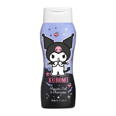  AIR-VAL Kuromi Παιδικό Αφρόλουτρο & Σαμπουάν 500ml
