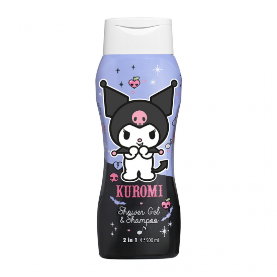  AIR-VAL Kuromi Παιδικό Αφρόλουτρο & Σαμπουάν 500ml