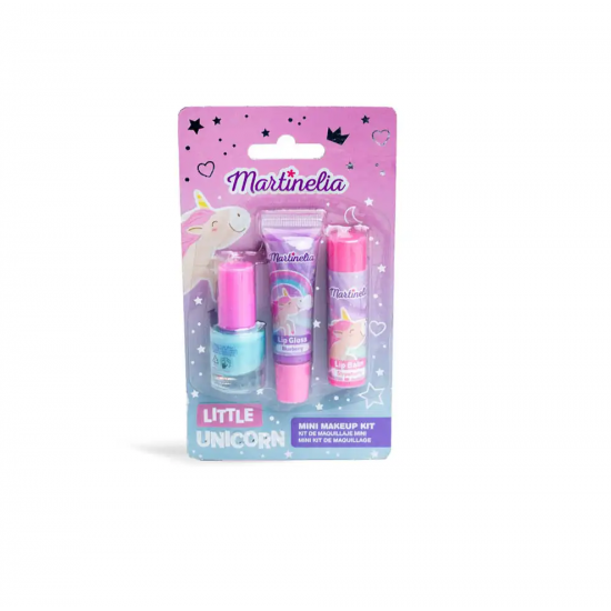 Martinelia Little Unicorn Mini Makeup Kit Παιδικό Σετ Καλλυντικών 3pcs 