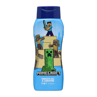 Minecraft Αφρόλουτρο & Σαμπουάν 500ml