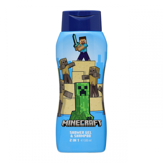 Minecraft Αφρόλουτρο & Σαμπουάν 500ml