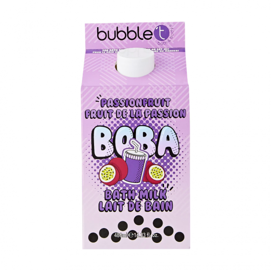 Bubble T Αφρόλουτρο Γαλάκτωμα Boba Bath Milk Passion Fruit 480ml