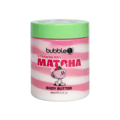 Bubble T Βούτυρο Σώματος Matcha Body Butter Strawberry 200g
