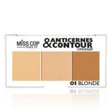 Παλέτα Concealer Προσώπου Miss Cop Anticernes & Contour Concealer 01 Blonde