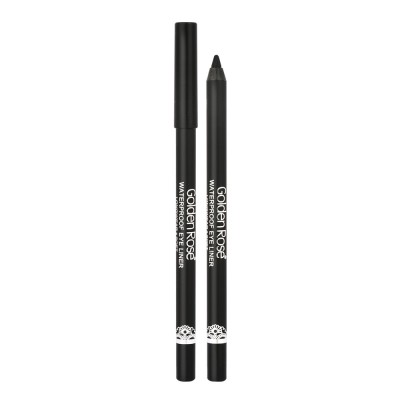 Golden Rose Waterproof Eyeliner Longwear and Soft Ultra Black