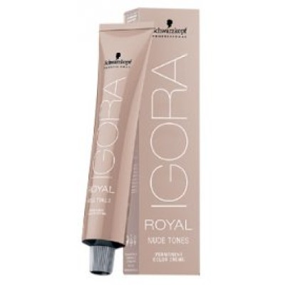 Βαφή μαλλιών Schwarzkopf Igora Royal Nude Tones Νο 4-46 Καστανό μεσαίο μπέζ μαρόν 60ml